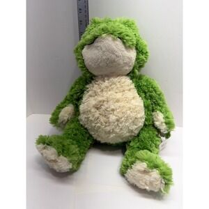 Ganz Heritage Collection Green Frog Plush Stuffed Animal 12 inch H771912 NEW